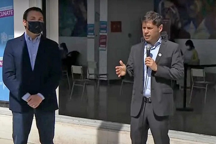 Kicillof anunció segunda dosis libre para mayores de 60 y vacunación para menores de 18 sin riesgo