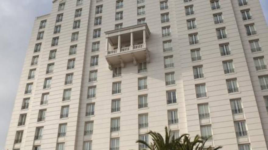 El famoso balcón del Four Seasons
