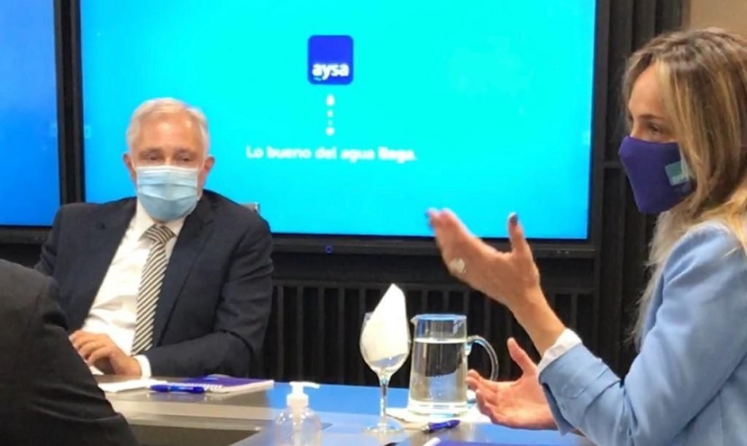 Malena Galmarini se reunió con el presidente del FONPLATA