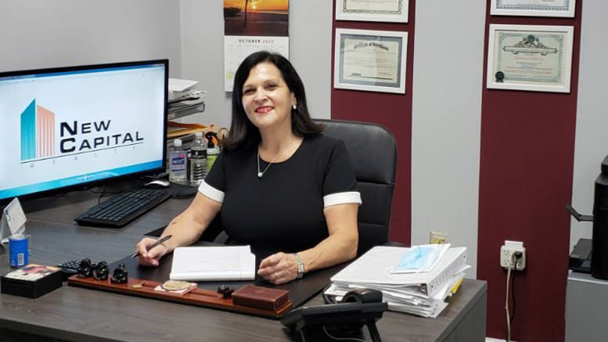 Monica Posin, la CEO de New Capital Realty, con más de 30 años de trayectoria en Miami.