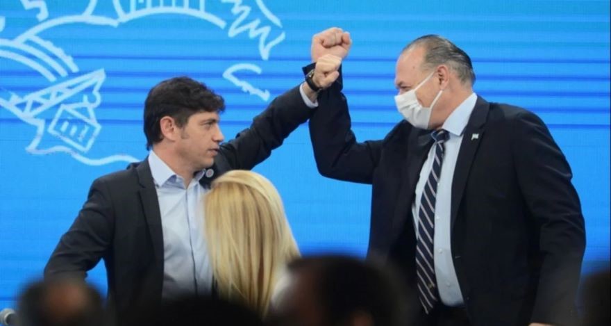 E gobernador respaldó al ministro de Seguridad bonaerense, Sergio Berni