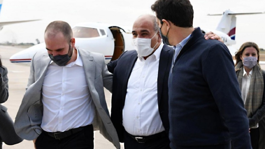 Guzmán y Manzur se mostraron
