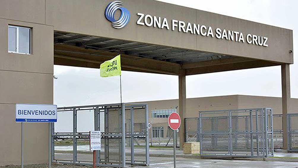 La zona franca está en las afueras de la ciudad de Río Gallegos.