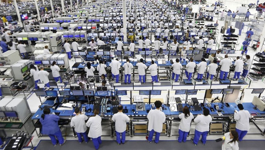 Foxconn trabaja con diferentes empresas tecnológicas.