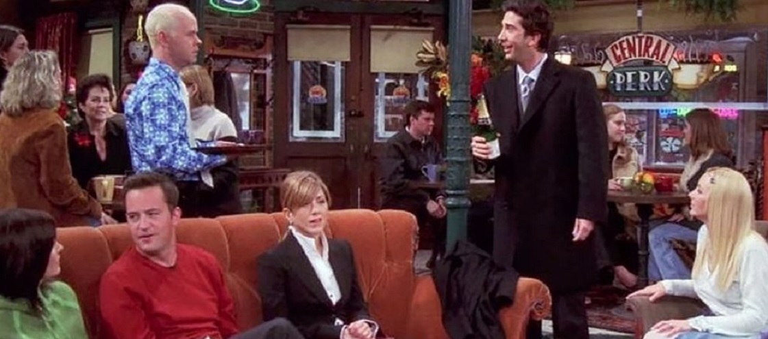 Gunther atendía la cafetería que frecuentaban los protagonistas