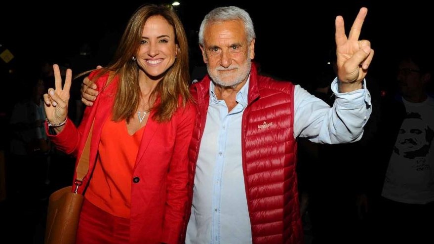 Pepe Albistur es el marido de la candidata a diputada Victoria Tolosa Paz