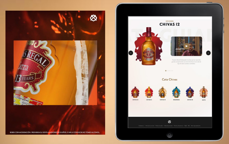 Imperdible: una video-cata de cada uno de los 6 Whiskies de Chivas Regal.
