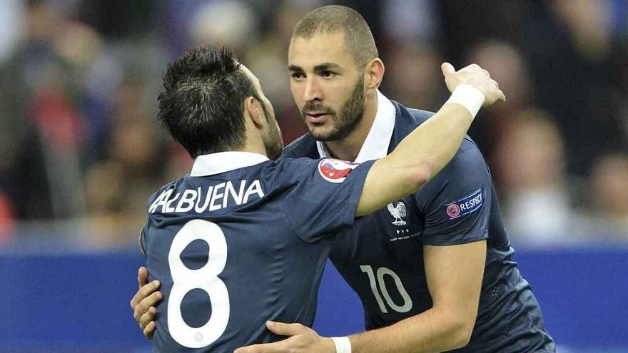 Benzemá y Valbuena, protagonistas de la intrincada historia