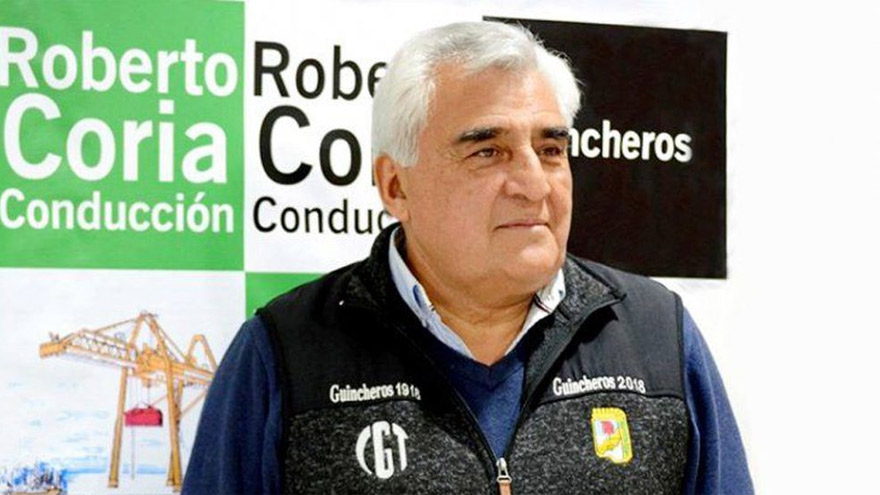 Coria, al frente del gremio Guincheros desde hace 12 años.