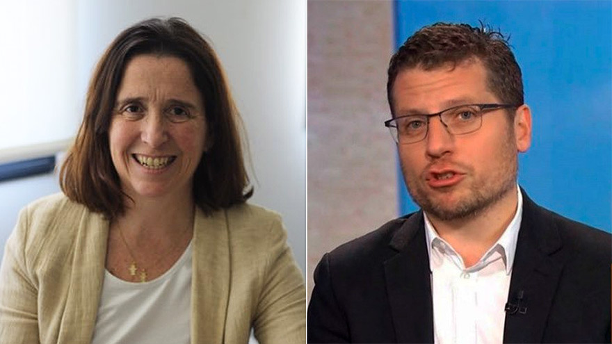 Marina Dal Poggetto y Daniel Kerner, los autores.