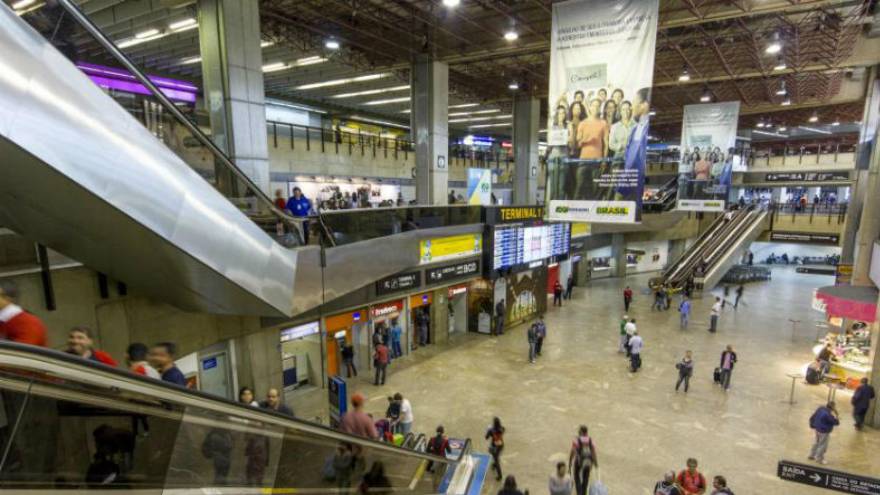 El pasajero había llegado al aeropuerto de Guarulhos de la ciudad de San Pablo