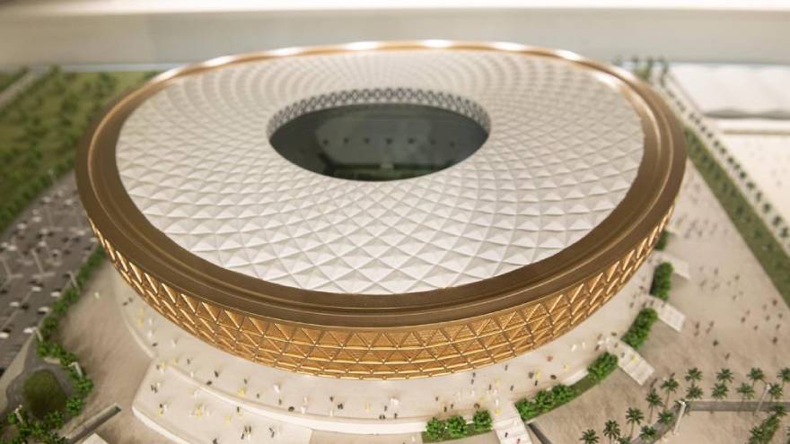 El estadio Lusail