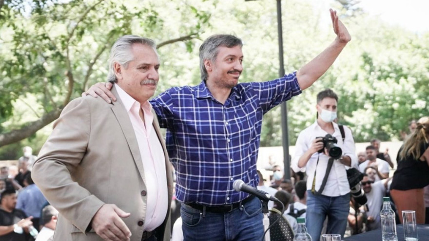 Idas y vueltas en el oficialismo: el Presidente se mostró nuevamente con Máximo Kirchner tras la derrota en Diputados.