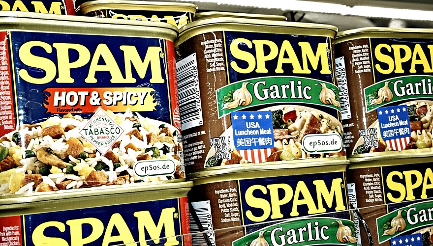 Spam, un producto que surgió durante la Guerra Mundial.