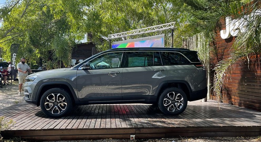 Jeep Commander, así es de perfil el nuevo SUV 7.