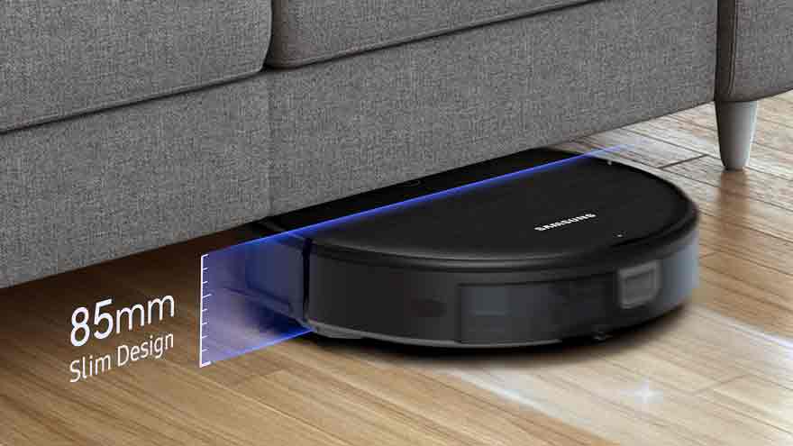 Las aspiradoras robot llegan a sectores difíciles de alcanzar para una aspiradora tradicional.