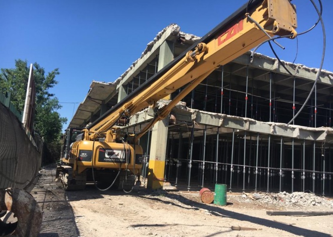 Los trabajos en el predio se intensificaron a partir del segundo semestre de 2021.