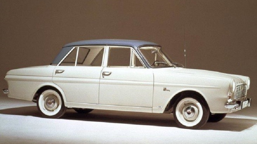 El primer Ford Taunus con tracción delantera.