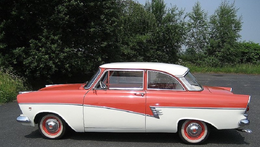 Ford Taunus 17M, creció en dimensiones.