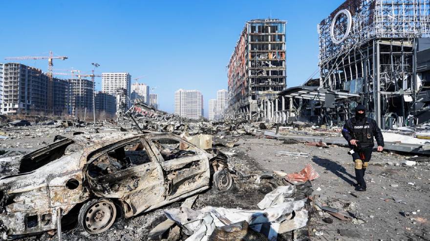 La guerra entre Rusia y Ucrania