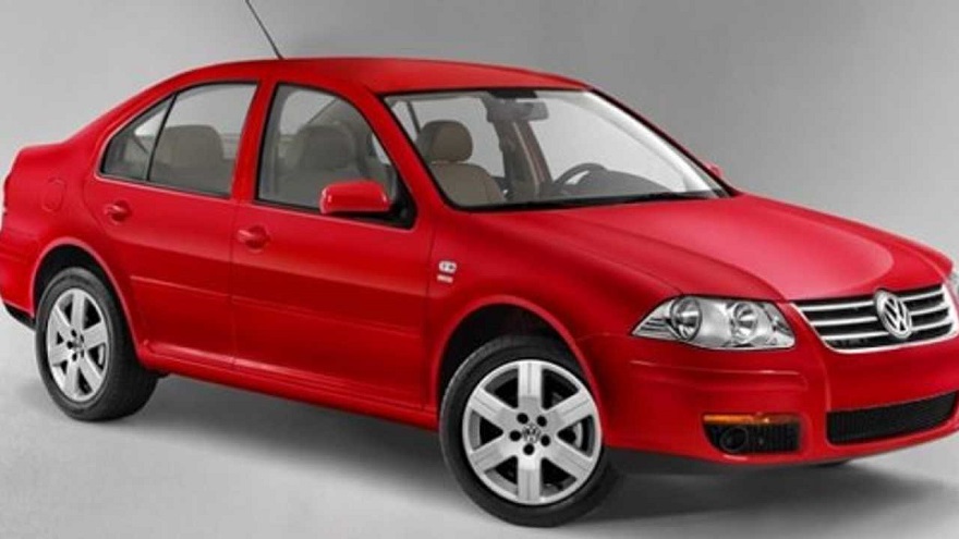The Volkswagen Bora in its final stage.