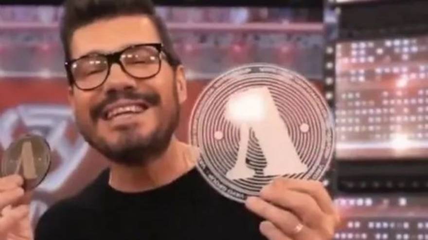 Marcelo Tinelli, uno de los famosos que promocionó Vayo Coin.