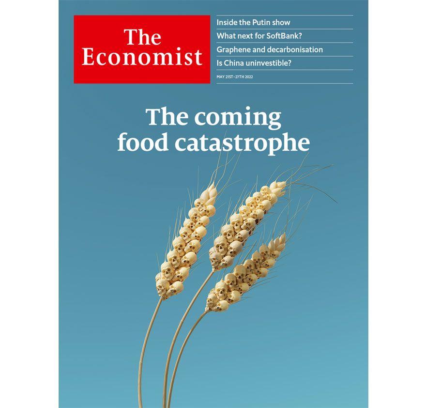La última tapa de la influyente The Economist deja en claro la preocupación del mundo desarrollado por la escasez de alimentos que se prevé a nivel global