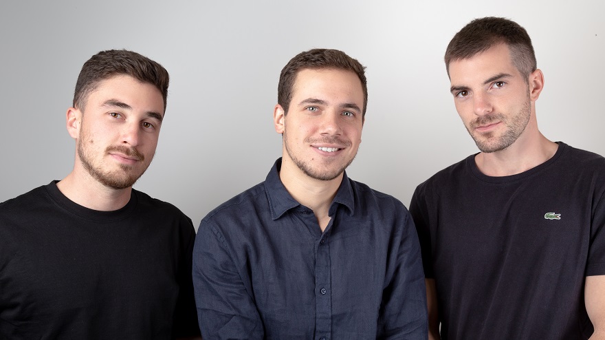 Emiliano Segura, Agustin Novillo Saravia y Juan Altamirano, fundadores de clicOH