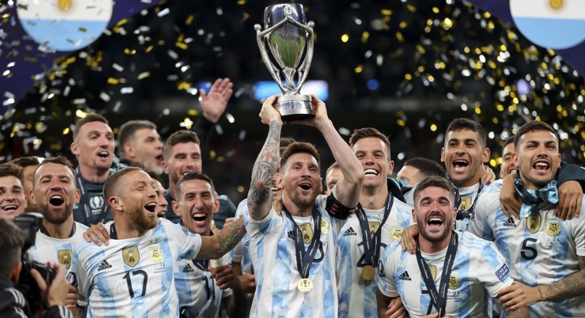 Messi y la Selección Argentina, campeones de la Copa América 2021