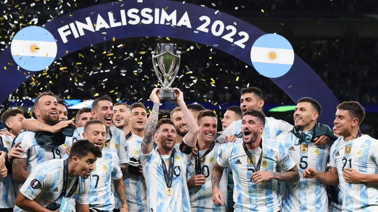 Argentina ganó la Finalissima