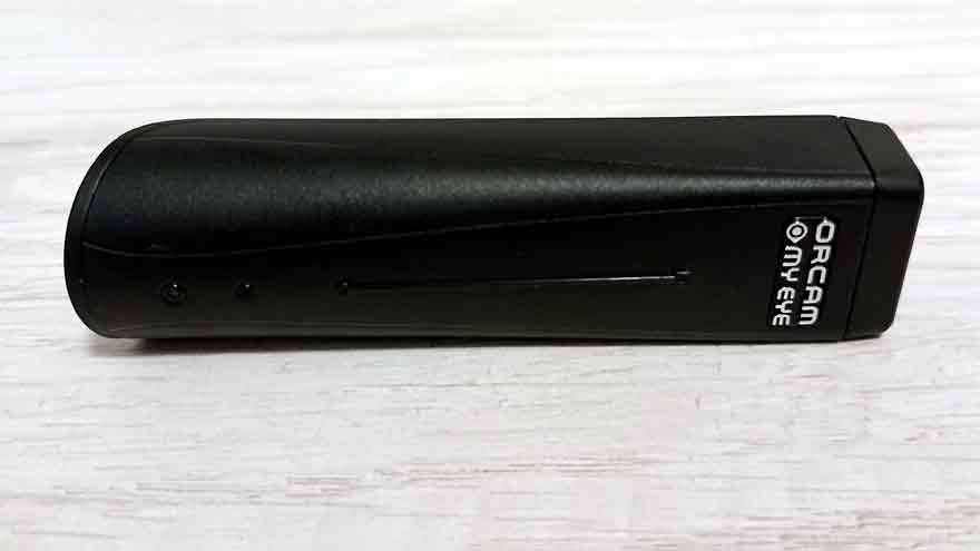 Orcam MyEye 2.0 es muy liviano.