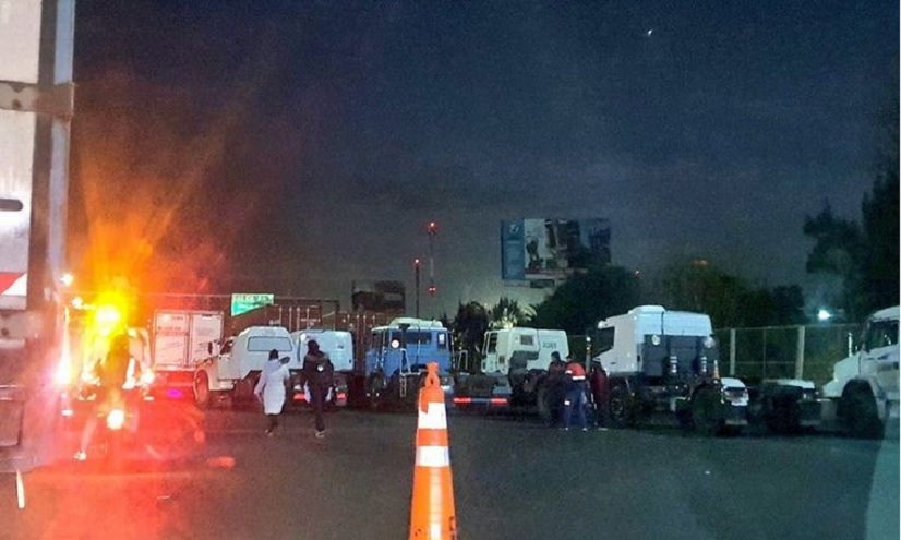 Escasez de gasoil: caos de tránsito por un corte de transportistas en la autopista Buenos Aires-La Plata