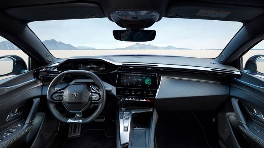 Gran espacio interior para el nuevo Peugeot 408.