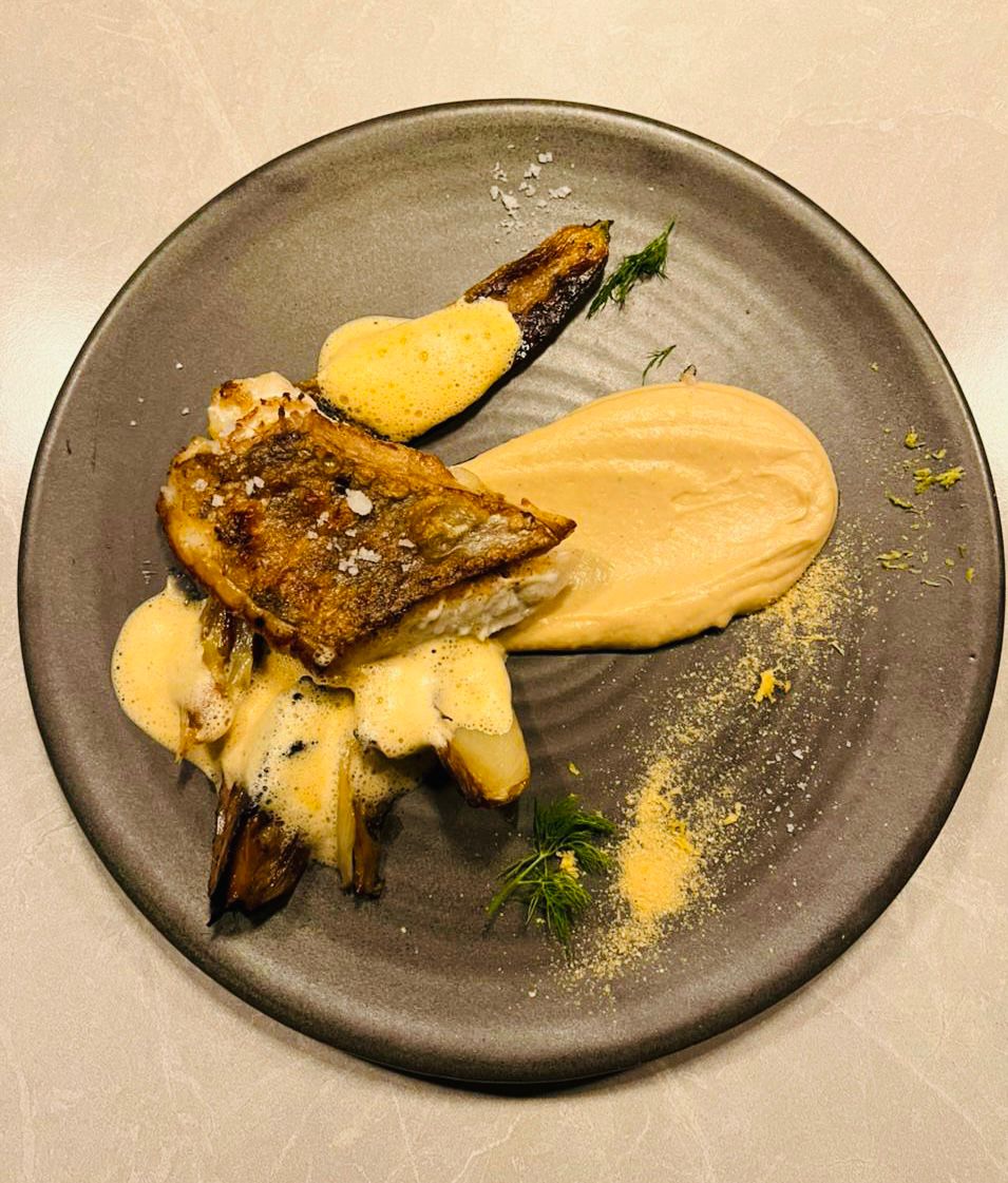 En Crizia se sirven platos hechos con pescados locales
