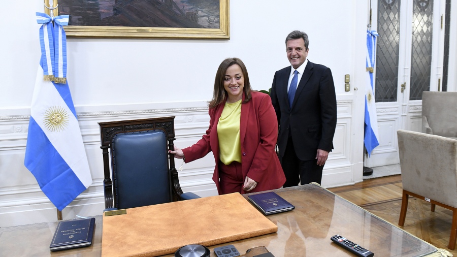 Cecilia Moreau, nueva presidenta de la Cámara de Diputados.