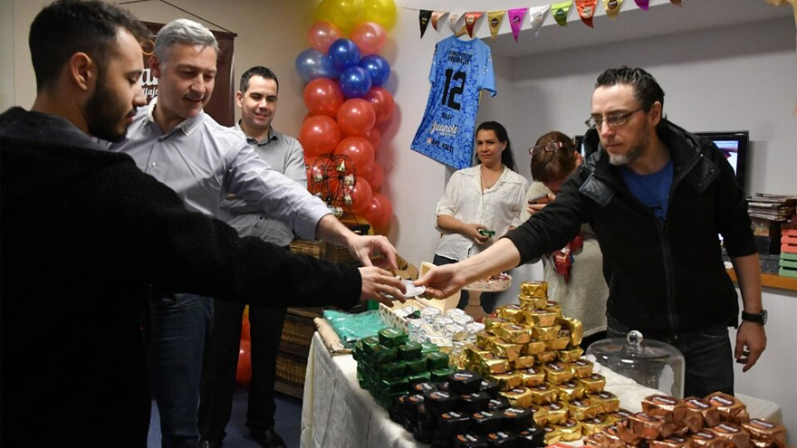 Alfajores: unas 150 empresas participaron del certamen.