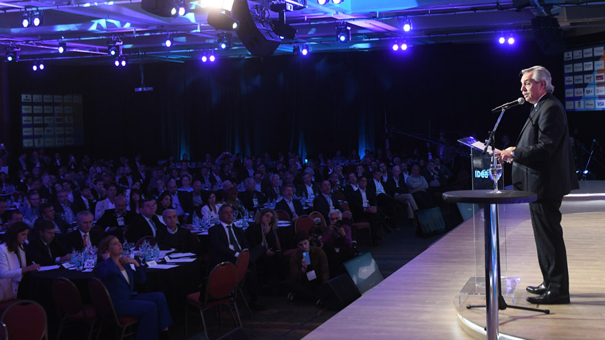 El discurso del Presidente buscó un aplauso que no llegó.