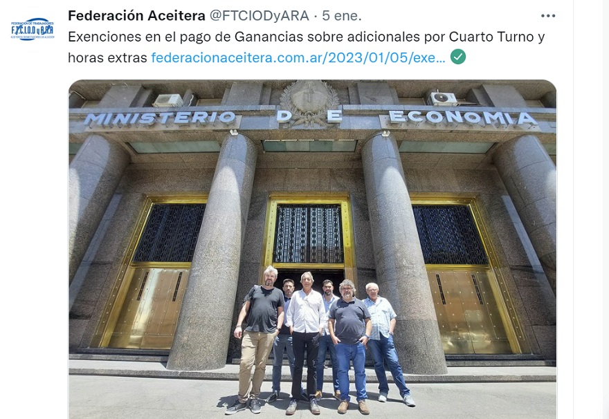 Una buena parte del gremio de aceiteros se verá beneficiado por la 