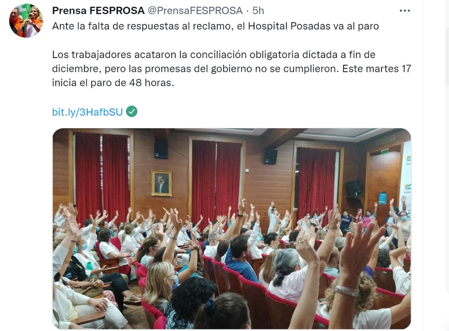 Misiones, Neuquén, Chaco y Catamarca son otras provincias que se plegaron a las medidas de fuerza.