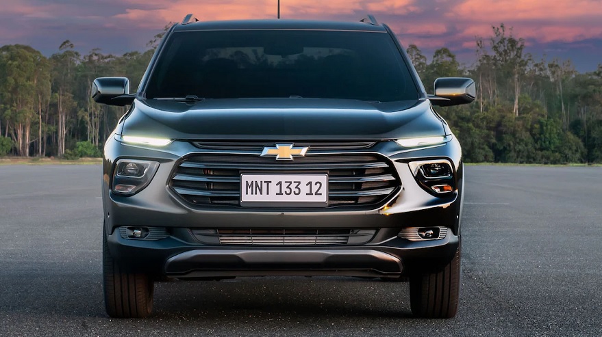 La nueva Chevrolet Montana replica el frontal de los últimos modelos de la marca.