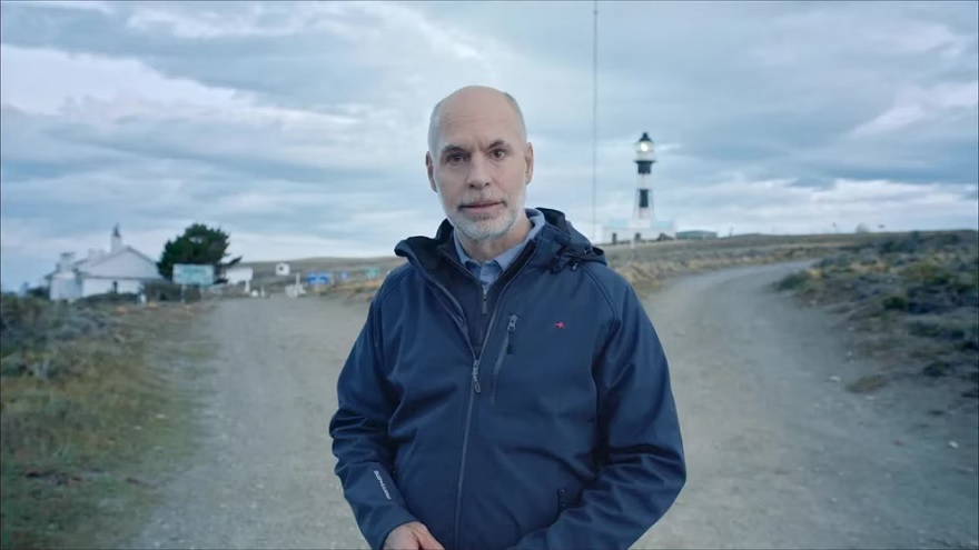 Rodríguez Larreta se lanzó a la Presidencia con un video grabado en Santa Cruz 