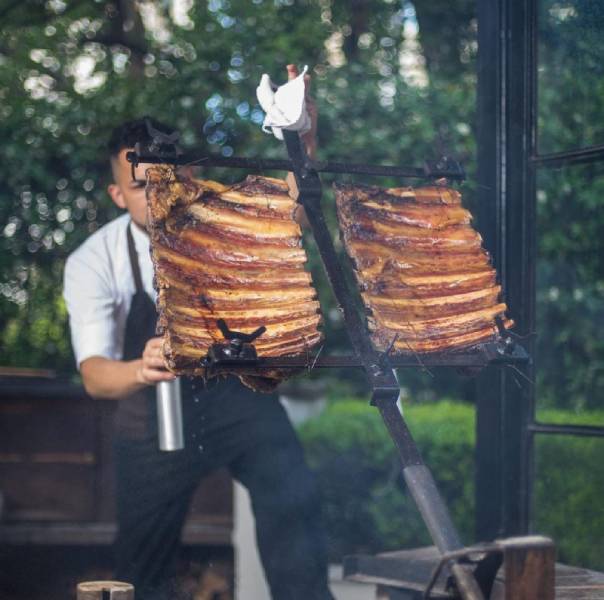 Asado en Nuestro Secreto, la parrilla del Four Seasons.