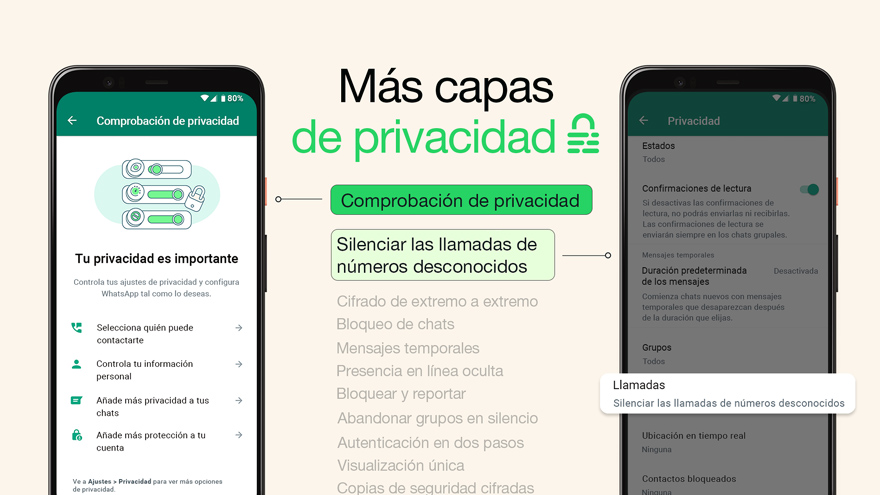 En los últimos años WhatsApp entriqueció sus herramientas de privacidad.