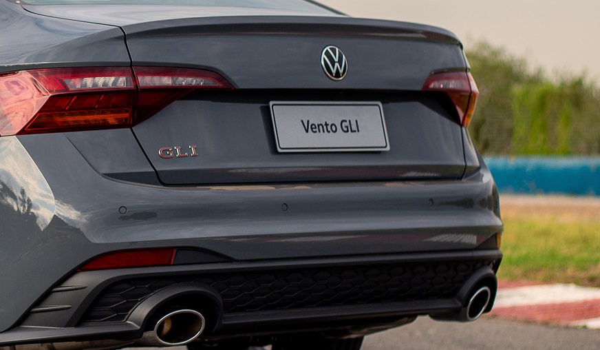 Vento GLI: las terminaciones deportivas están a tono con el espíritu del auto.