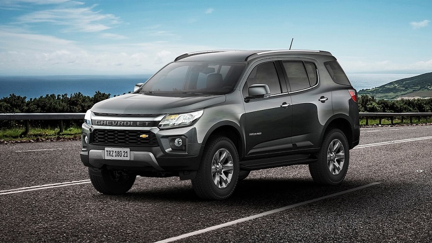 Chevrolet Trailblazer es un SUV cómodo para 7 pasajeros.