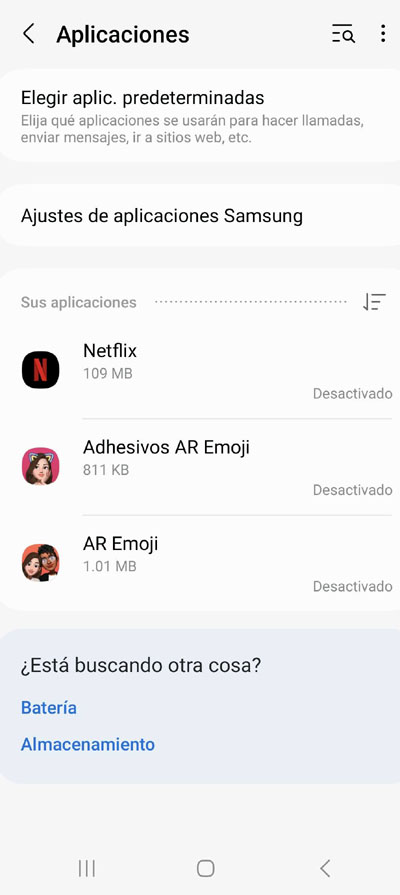Luego podés reinstalarlas, si lo deseás.