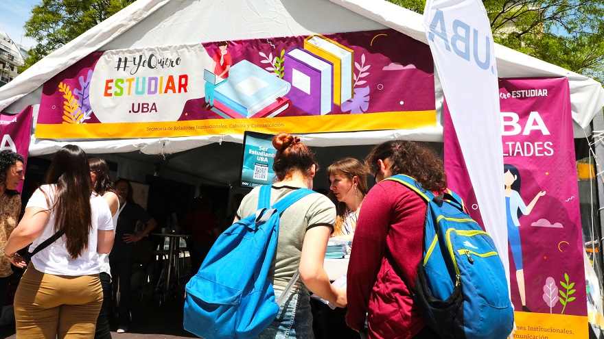 Jornadas de Orientación Vocacional en la UBA en 2022