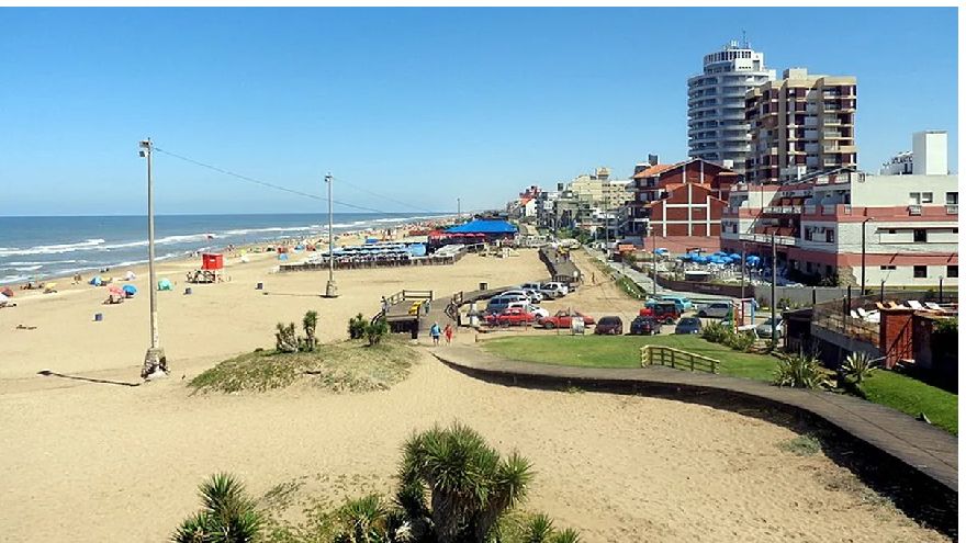 Villa Gesell, una de las playas elegidas por la gente