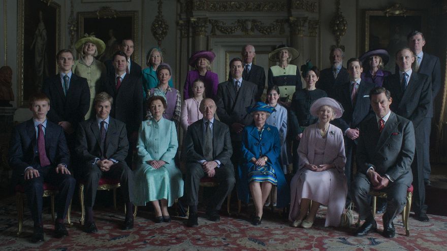 La foto familiar de The Crown