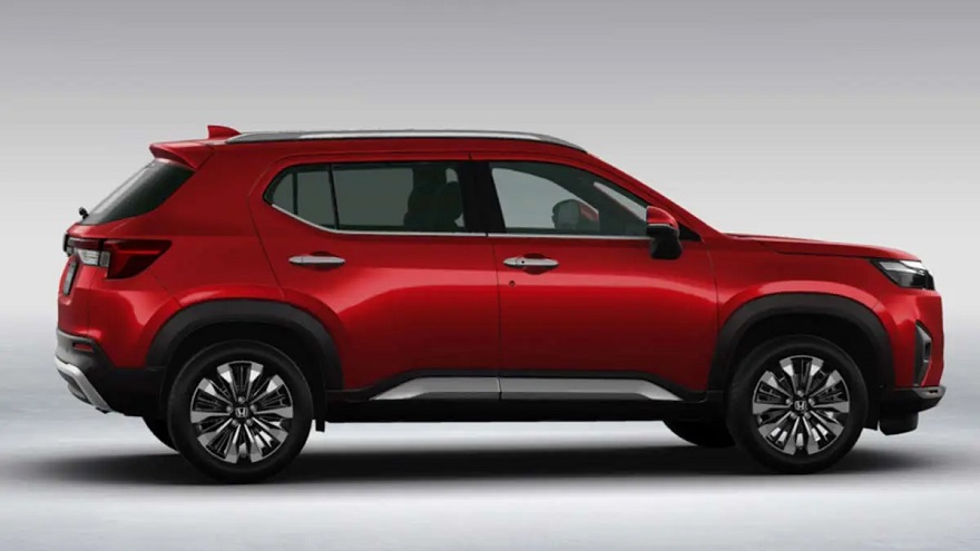 El nuevo Honda tiene un generoso despeje del suelo.